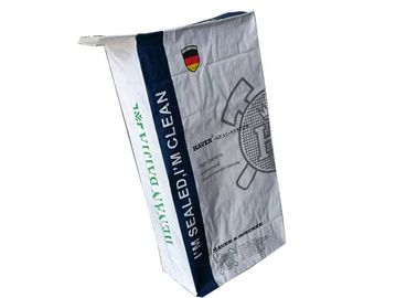 Waterproof 3 Ply  Multiwall Paper Bags Square Block Bottom Cement Packaging Paper Bag