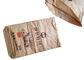 White Brown Kraft Paper Packaging Bags Flexo Printing Good Stability Multi Wall Paper Bags